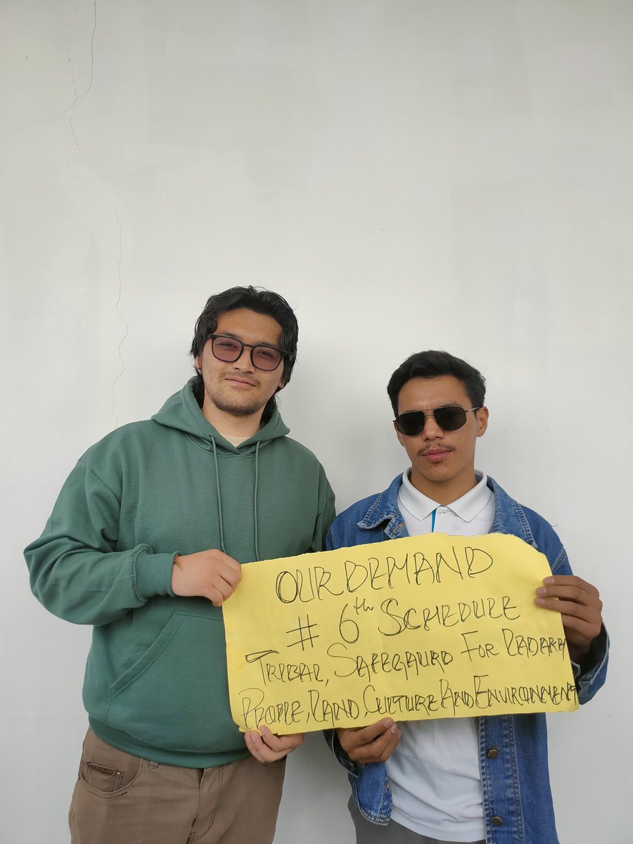 SKunkhep's tweet photo. #SaveLadakh 
#Ladakhunderthreat 
#saveenvironment 
#CLIMATEFAST https://t.co/cAOd2InICW