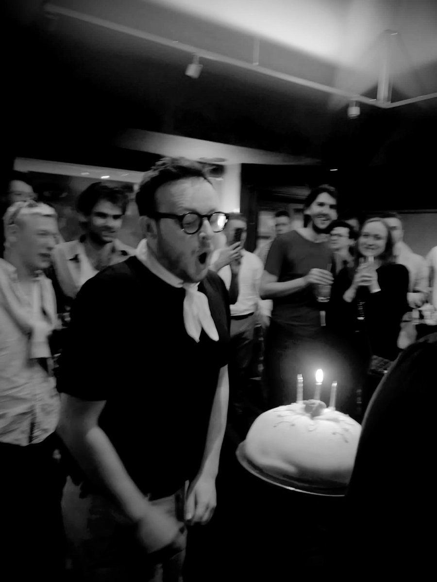 It’s my birthday 🥳 Welcomed in 32 last night with so many wonderful friends, and so much cake, at @GrouchoClubSoho. Feeling ❤️