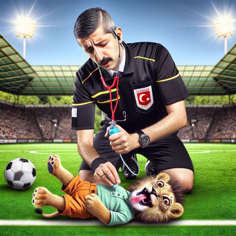 Yine Galatasaray’ın yardımına Türk hakemleri koştu.