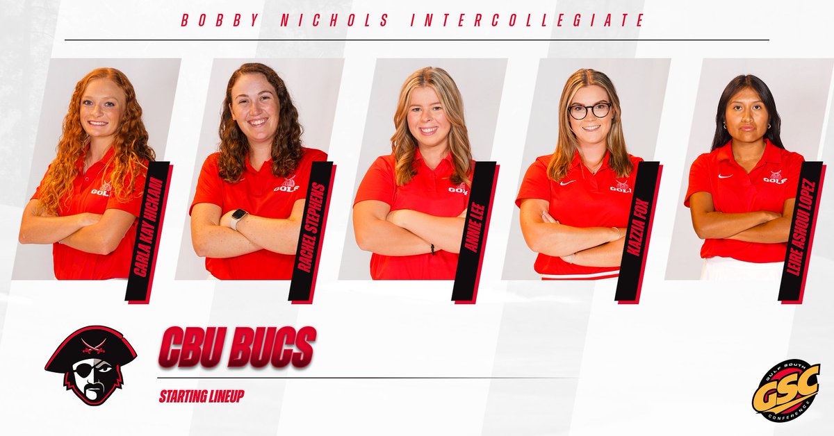‼️ MATCH DAY ‼️
⛳️ Bobby Nichols Intercollegiate
📍 Sevierville, TN (Sevierville Golf Club)

#BUCNation