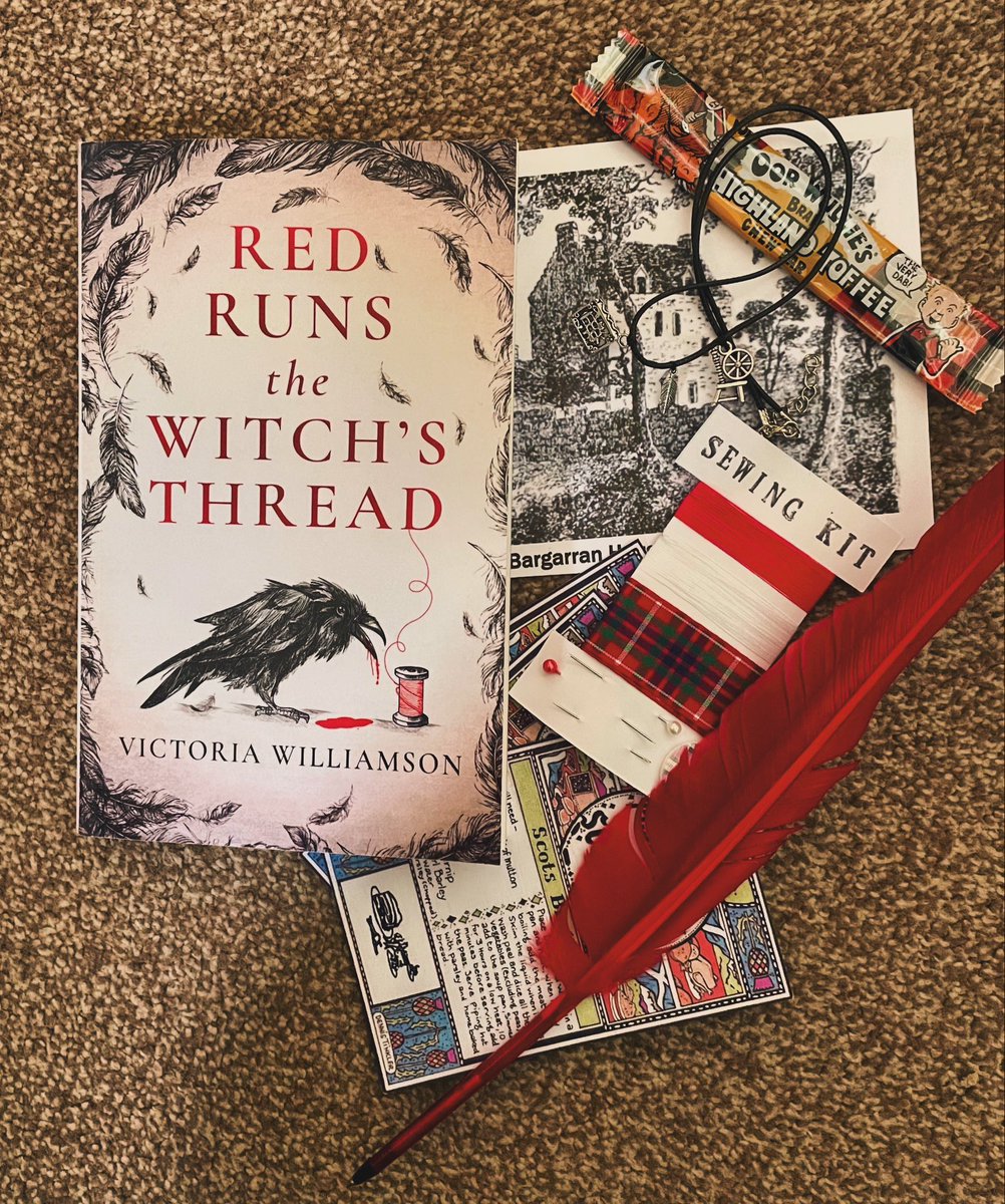 shelfofunread's tweet image. Huge thanks to @silverthistleps &amp;amp; @strangelymagic for this lovely #BookPost pack. Can’t wait to be part of the @The_WriteReads #BlogTour for #RedRunsTheWitchsThread.