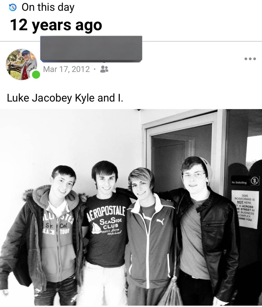 Posted this to FB on March 17th 2012. I had just met @KyleRossXXX before this photo was taken 🖤