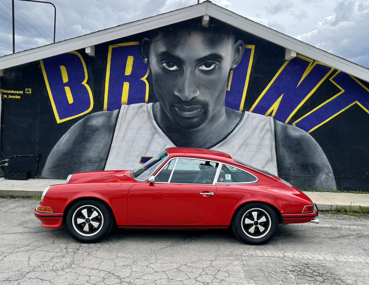 Out for a drive and then KOBE mural! #lakers #GOAT