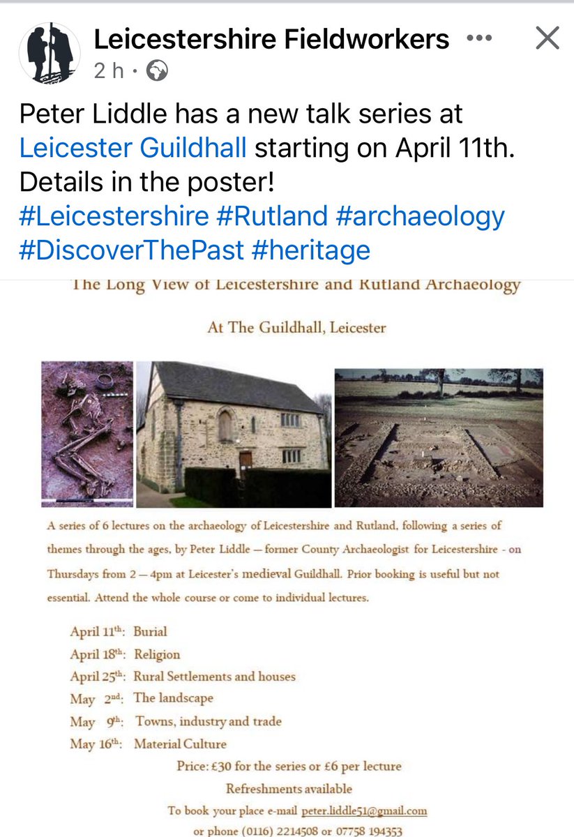 Leicestershire Industrial History Society (@leicester_lihs) on Twitter photo Well this looks interesting. Something for everyone. <a href="/visit_leicester/">Visit Leicester</a> <a href="/ULASarchaeology/">University of Leicester Archaeological Services</a> <a href="/DesfordHeritage/">Desford Heritage | Leicestershire UK</a>
facebook.com/share/JY2s2ymX… Well this looks interesting. Something for everyone. <a href="/visit_leicester/">Visit Leicester</a> <a href="/ULASarchaeology/">University of Leicester Archaeological Services</a> <a href="/DesfordHeritage/">Desford Heritage | Leicestershire UK</a>
facebook.com/share/JY2s2ymX…