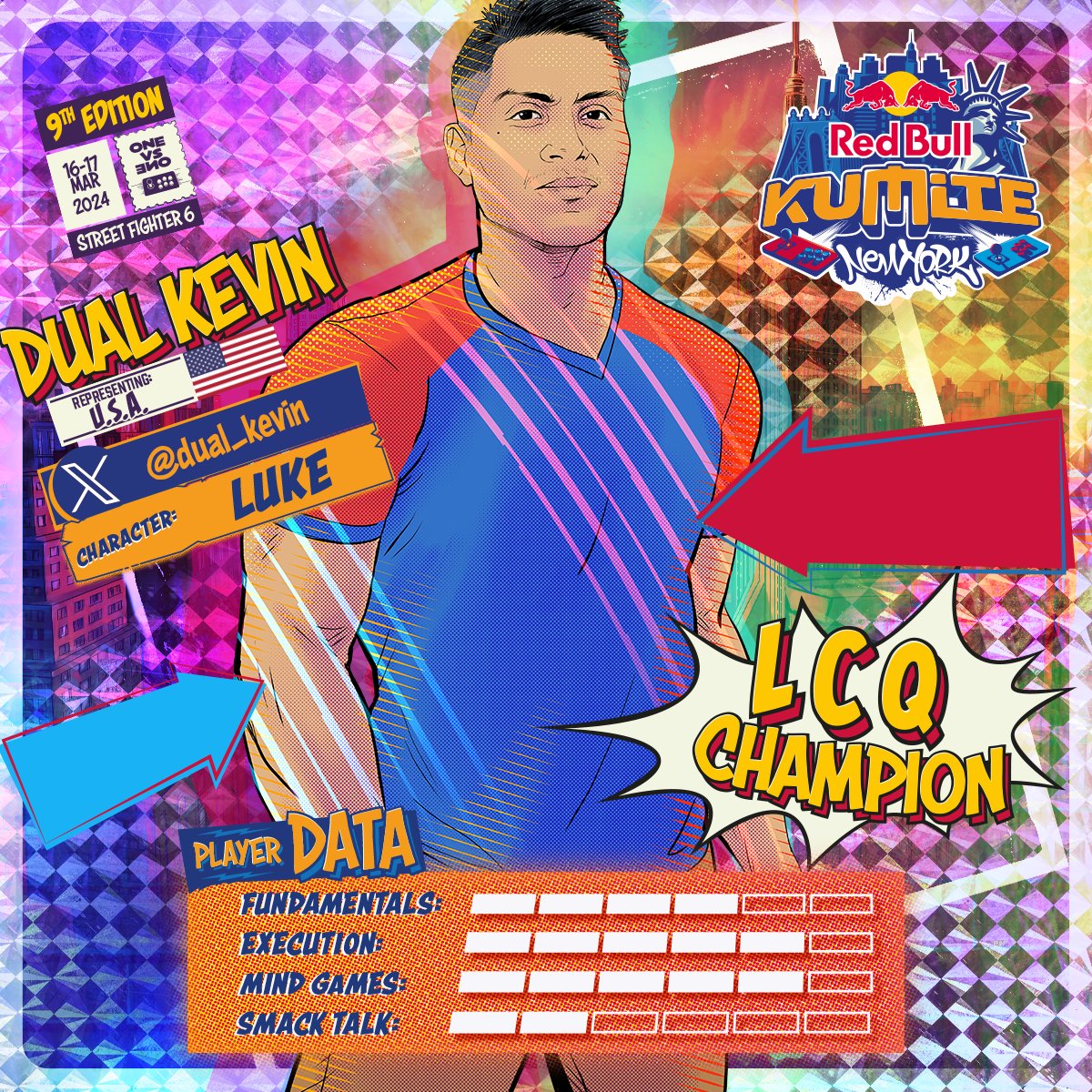 The winner of the LCQ 💥

<a href="/Dual_Kevin/">Kevin</a> won against all his rivals to secure the last spot in the Red Bull Kumite cage 🫡

#REBULLKUMITE
