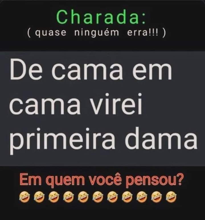 Essa tá difícil, me ajuda aí petralhas 🤣🤣🤣🤣🤣🤣🤣🤣🤣🤣🤣🤣