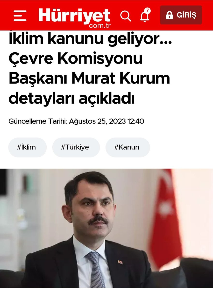 ⚠️DİKKAT!⚠️

🔴Seçmenlere ve bizi sevenlere sesleniyorum ve elbette bu ülkeyi sevenlere:

🟥 Oy tercihleriniz seçimden sonraki kaderinizi oluşturacak.

🟥 "iklim değişikliği bakanı" Murat kuruma vereceğiniz her oy size " faşist iklim kanunu" olarak geri dönecek. Depremde olanları