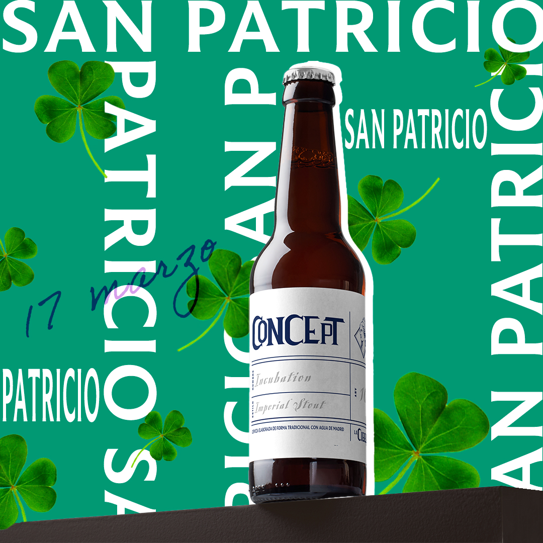 🍀Vive San Patricio como un verdadero madrileño. Sumérgete en el espíritu de esta celebración con nuestra Incubation Imperial Stout, como ya es tradicional.
Una concepto de negra tradicional con una gradación mayor para hacer más divertidas estas fiesta🎊

cervezaslacibeles.com/tienda/cerveza…