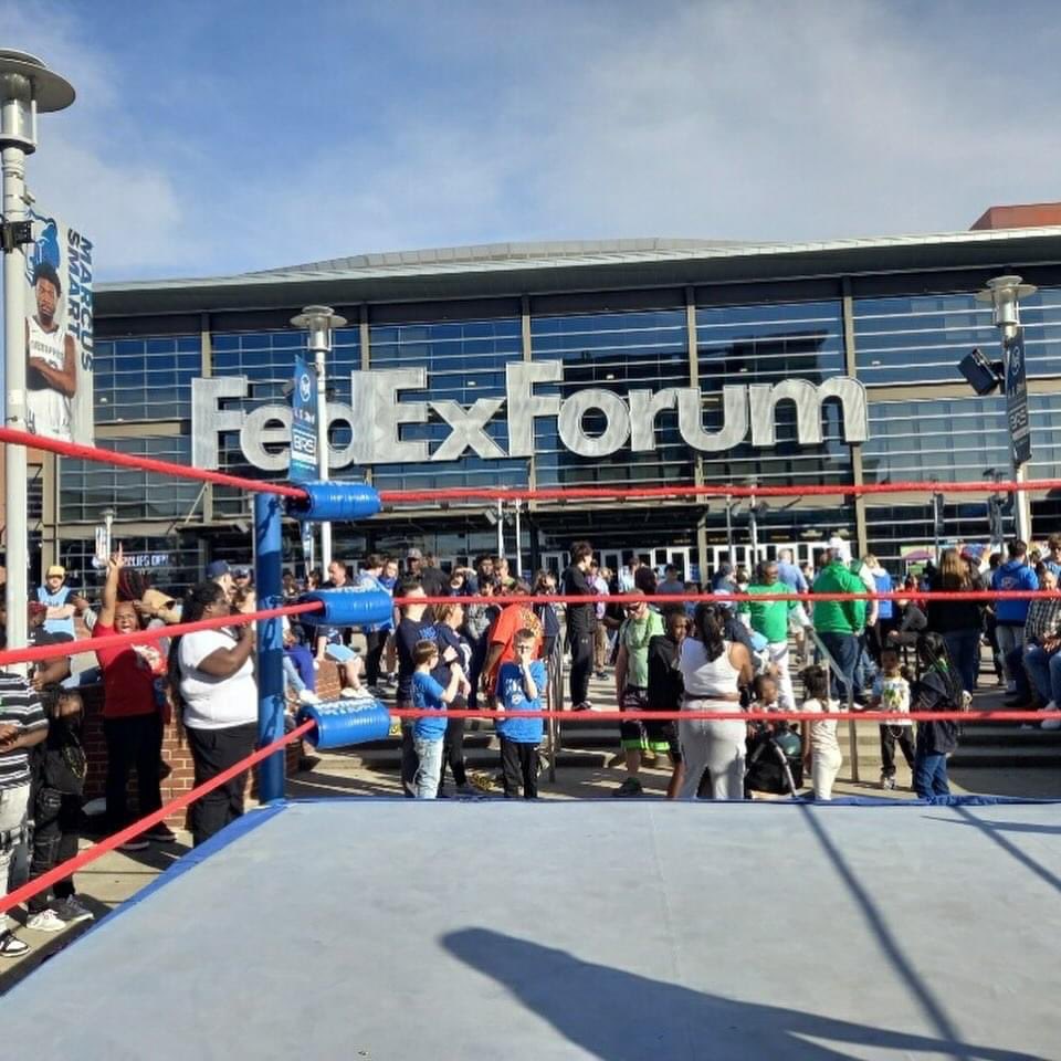 A ton of fun was had by all, yesterday at @FedExForum! #MemphisWrestling