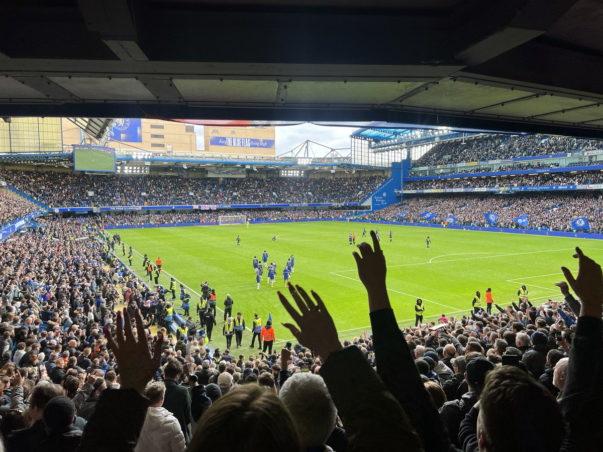 FA Cup Quarter-Finals at Stamford Bridge, Cole Palmer is some player… #facup Chelsea v Leicester City (4-2)