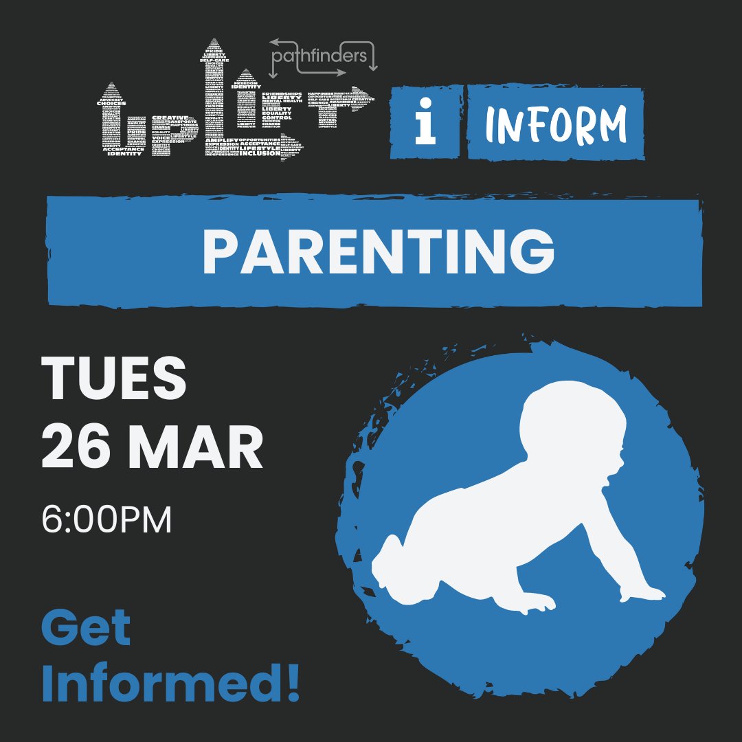 UpLift INFORM Parenting

📆 Tue 26 March
⌚ 6pm
📍 Online
💷 FREE
📝 …ft-EMPOWER-Parenting.eventbrite.co.uk

Join Beth &amp; Julian, who will share their experiences of being a parent! The joys and challenges of: relationships, pregnancy, change of routine &amp; priorities and much more!