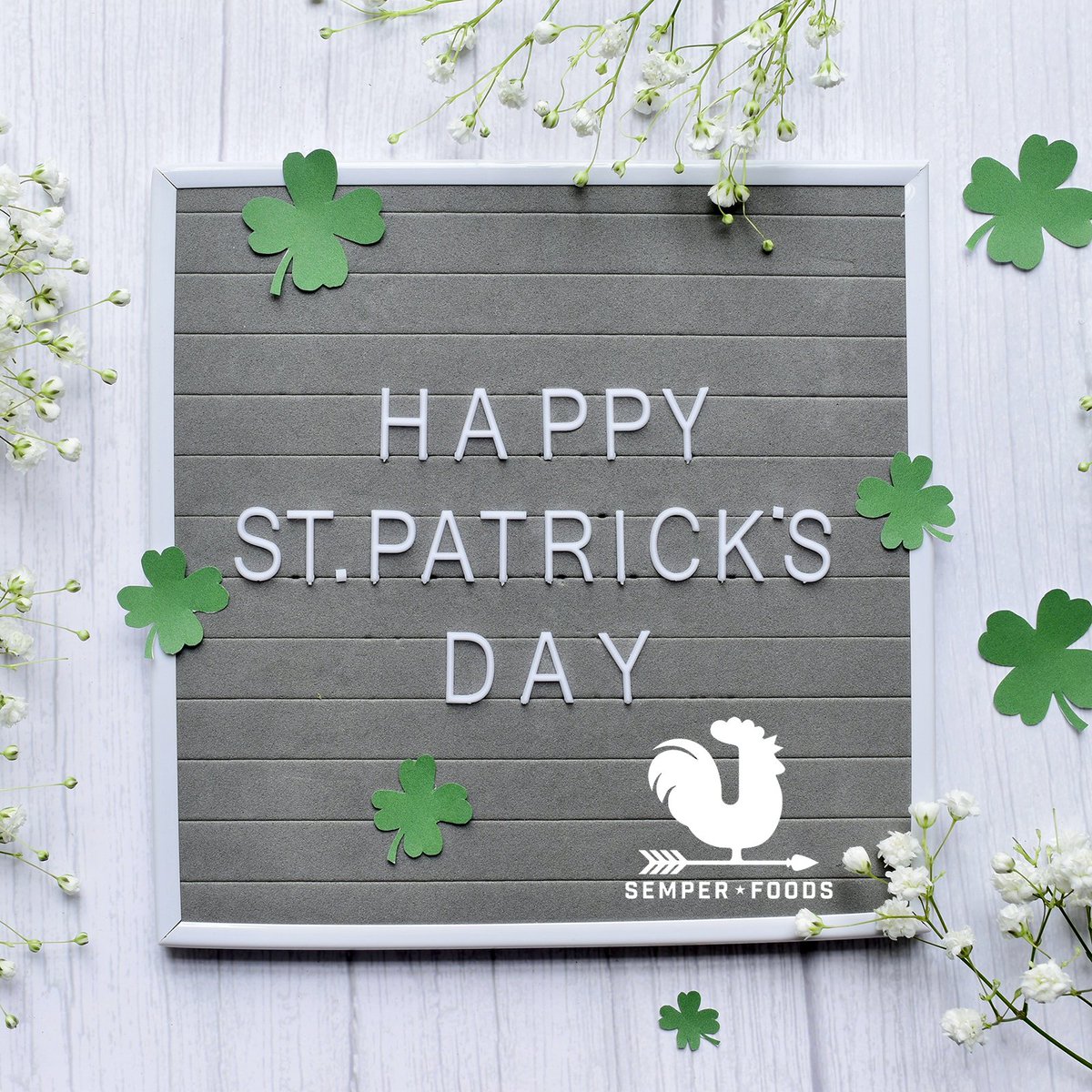 SemperFoods's tweet photo. Happy St. Patty's Day from the Semper Foods Family!

#stpattysday #fooddistribution https://t.co/X2zw1znh89
