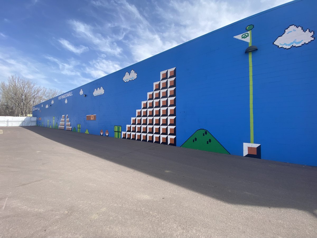 jstrosch's tweet photo. I've been a fairly avid cyclist most of my adult life. One reason I enjoy it is what you can discover when out and about... Here is probably the coolest wall art I've come across!
#sfmariowall #mario #cycling https://t.co/X7M3H1ryuf