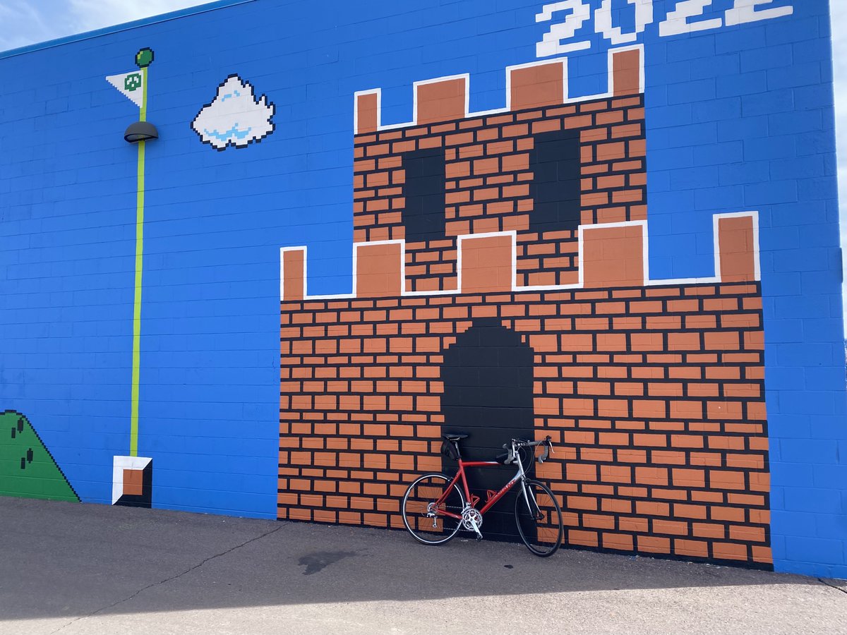 jstrosch's tweet photo. I've been a fairly avid cyclist most of my adult life. One reason I enjoy it is what you can discover when out and about... Here is probably the coolest wall art I've come across!
#sfmariowall #mario #cycling https://t.co/X7M3H1ryuf