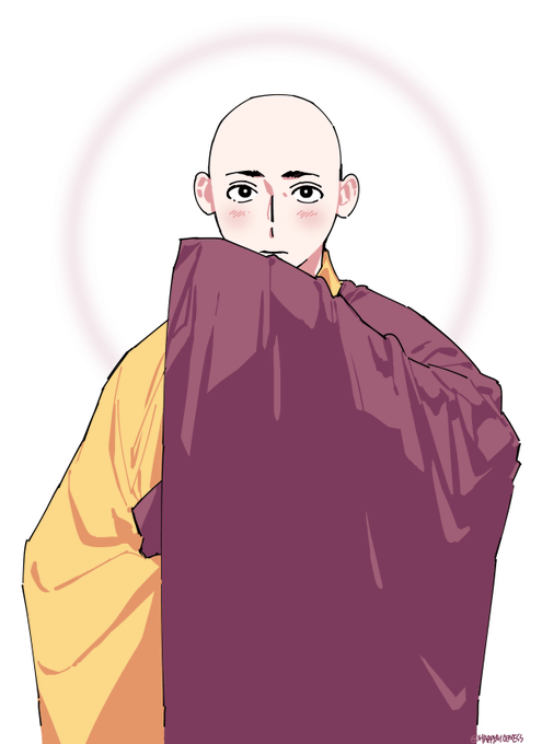 「bald long sleeves」 illustration images(Latest)