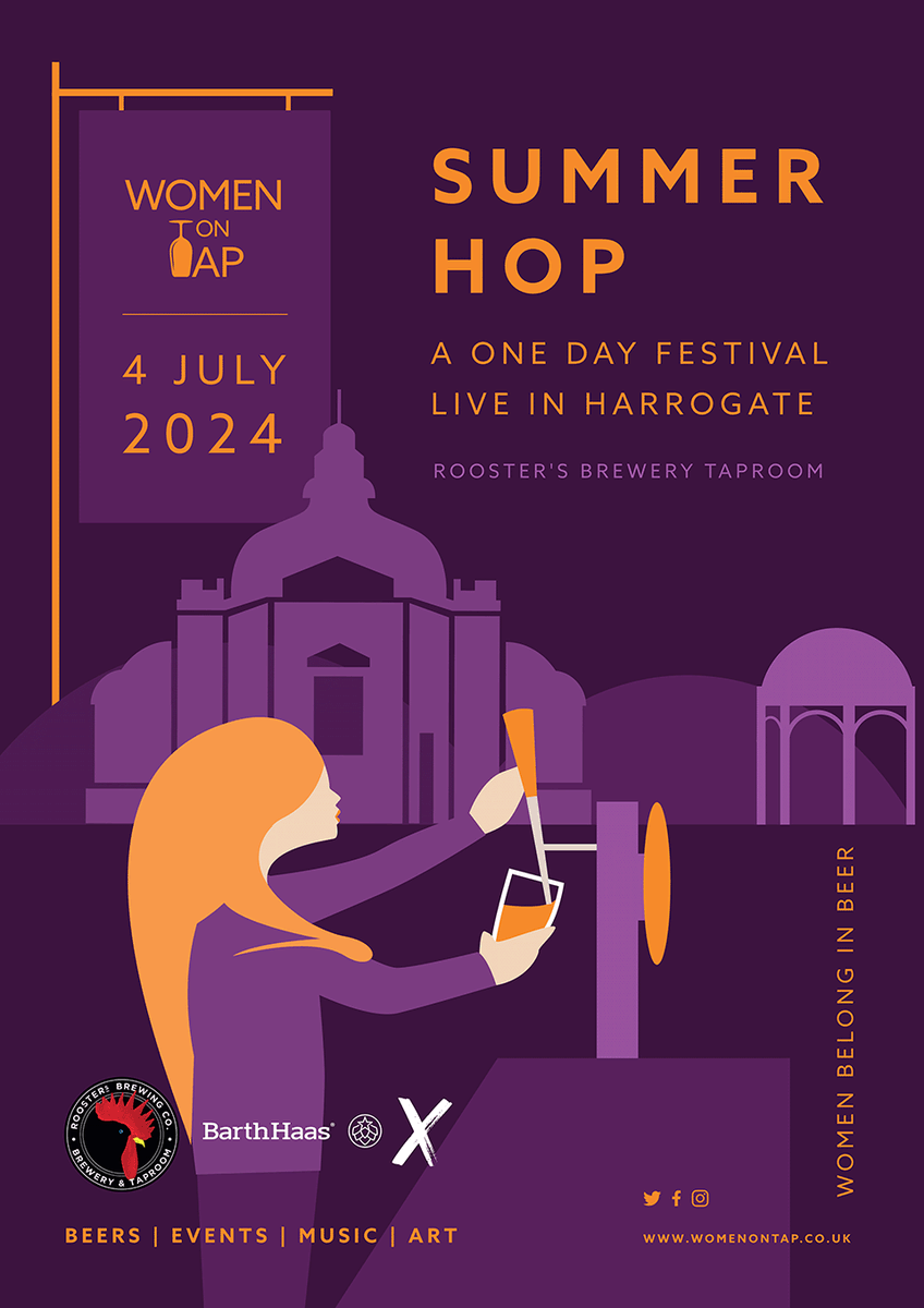 MORE INFO AND LIMITED SUBSIDISED TICKETS ARE OUT NOW ✌️

#SUMMERHOP2024

womenontap.co.uk/summerhop2024