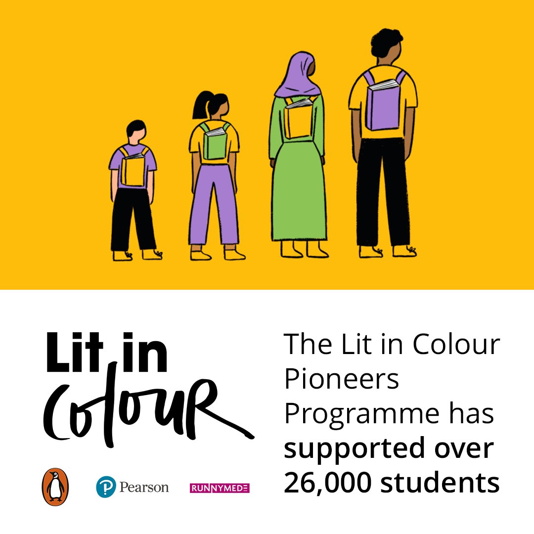 📢 Did you know that fewer than 1% of students in England study a book by a writer of colour at GCSE? Working together with <a href="/PenguinUKBooks/">Penguin Books UK</a>  and <a href="/RunnymedeTrust/">Runnymede Trust</a>, we want to increase student’s access to more books by writers of colour tinyurl.com/mrxbntj9 📚 #LitinColour