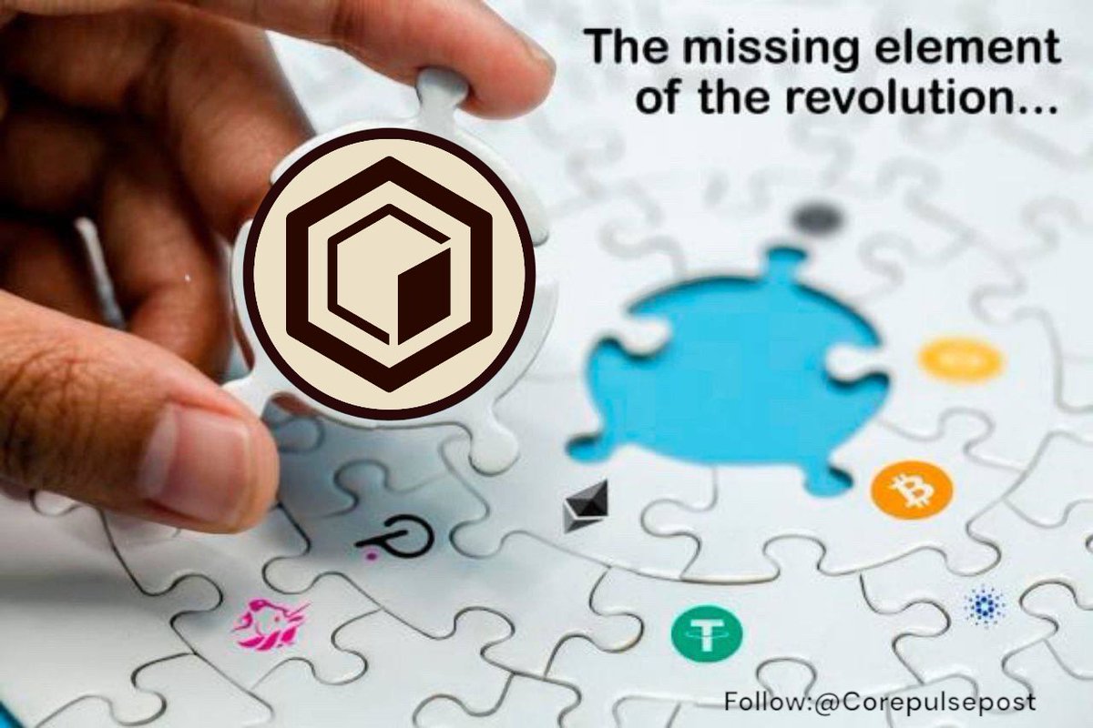 0xPulseguy's tweet image. Almost there! Just one more puzzle piece to fit, and it&apos;ll be complete! 🔶.

#Core #ChooseCore #OneChoiceCore