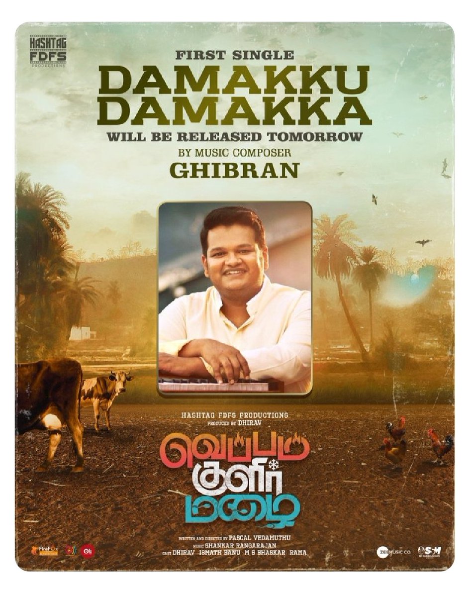 First single of #VeppamKulirMazhai