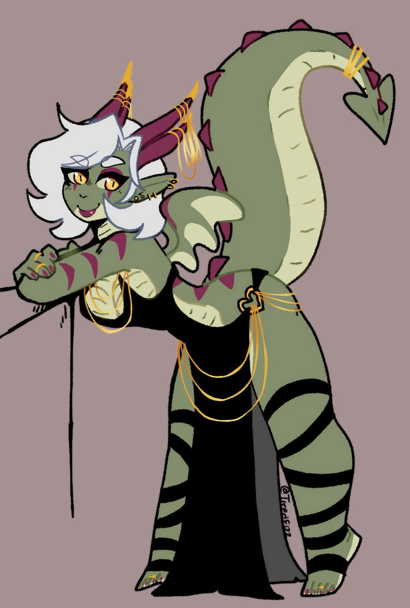 A slightly different dress.