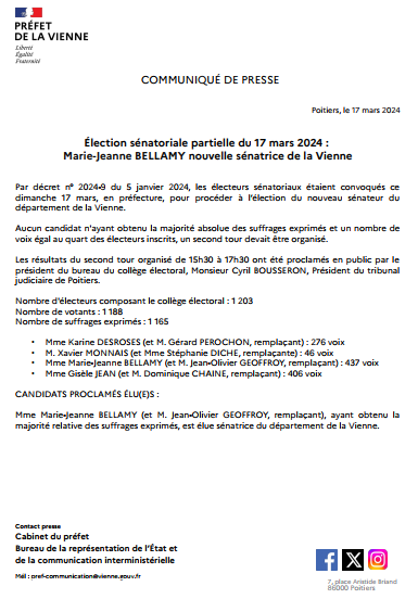 Préfet de la Vienne tweet media