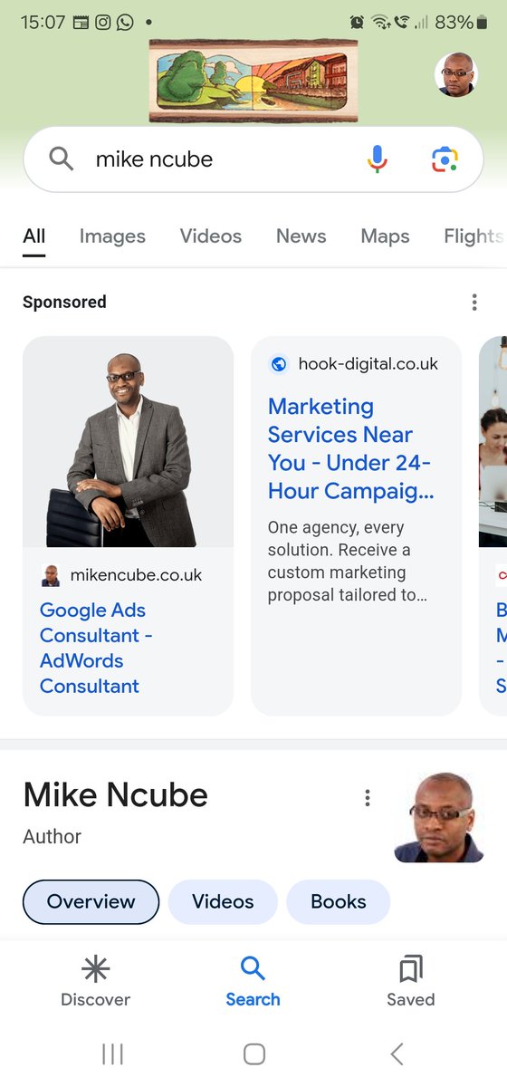 Just spotted a sponsored carousel for the first time. Anyone else seen this? #googleads #sponsoredads #PPC #paidsearch #searchads