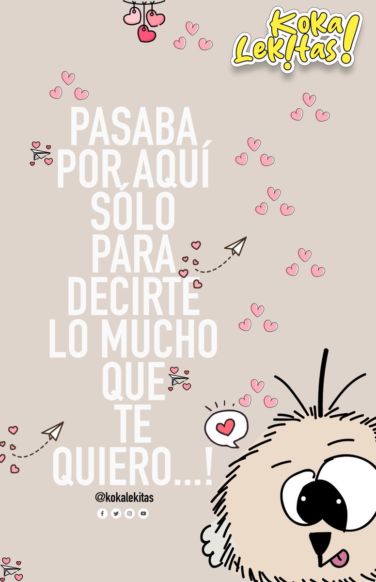 kokalekitas's tweet photo. Pasaba por aqui...
#pensamientos #pensamientosdeamor #comic #viñetas #ideas #creativos #kokalekitas https://t.co/zLBTcHhraM