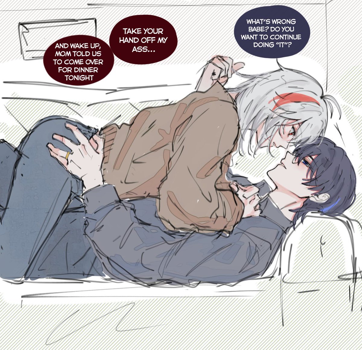 "It" is making love🤧
#scarakazu 🌀🍁