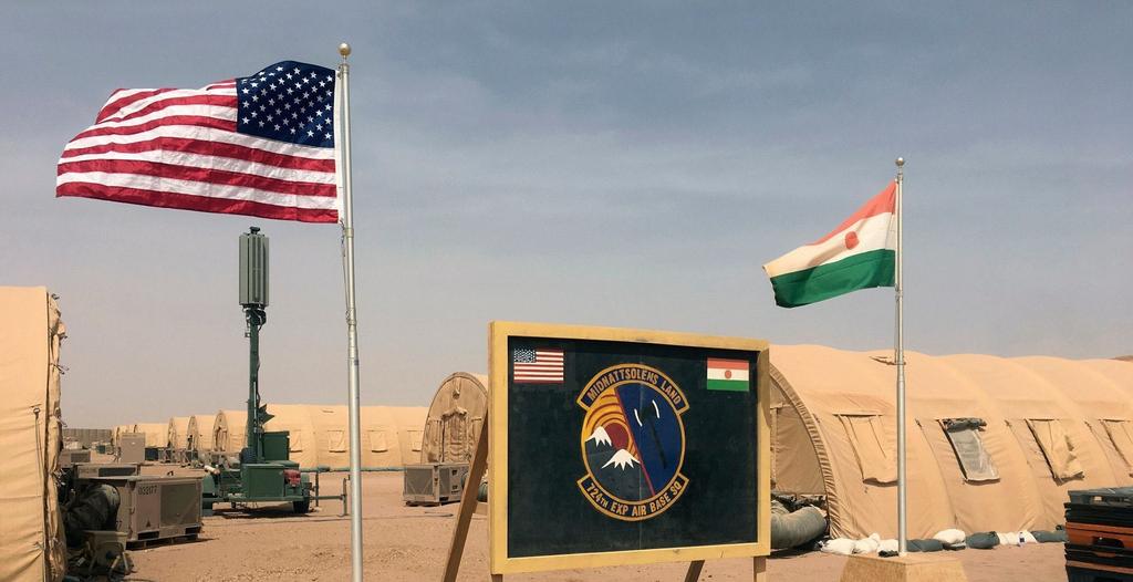 AfriconeCom's tweet photo. 🔴 #Niger ends military cooperation with the #USA with immediate effect. 
Niger has officially denounced Niger’s republic military cooperation with the United States of America 🇺🇸 with immediate effect. 
It means that the USA air bases in Niger 🇳🇪 have been closed down https://t.co/bjLKzpY4QT