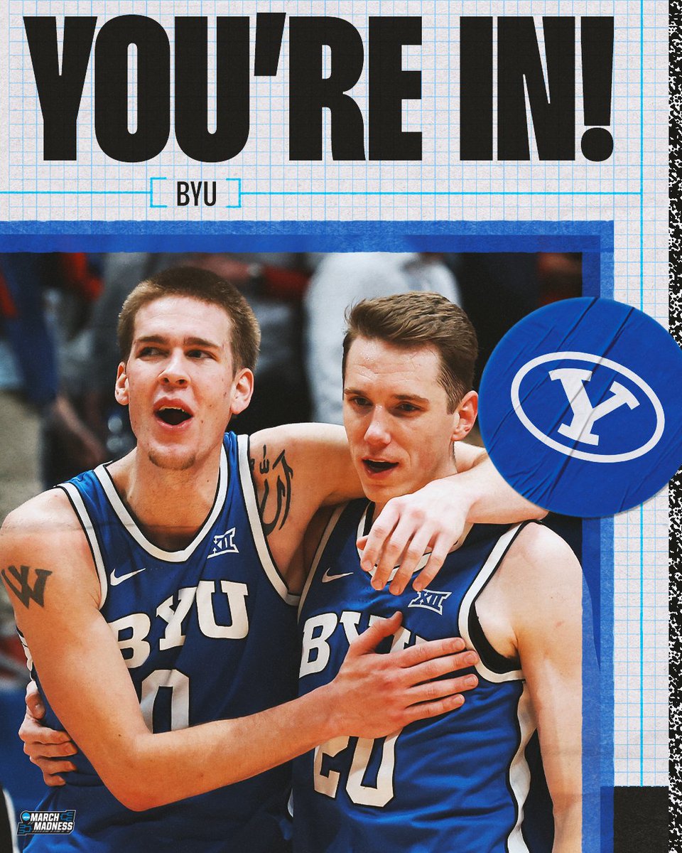 BYU is DANCING! #MarchMadness @BYUMBB