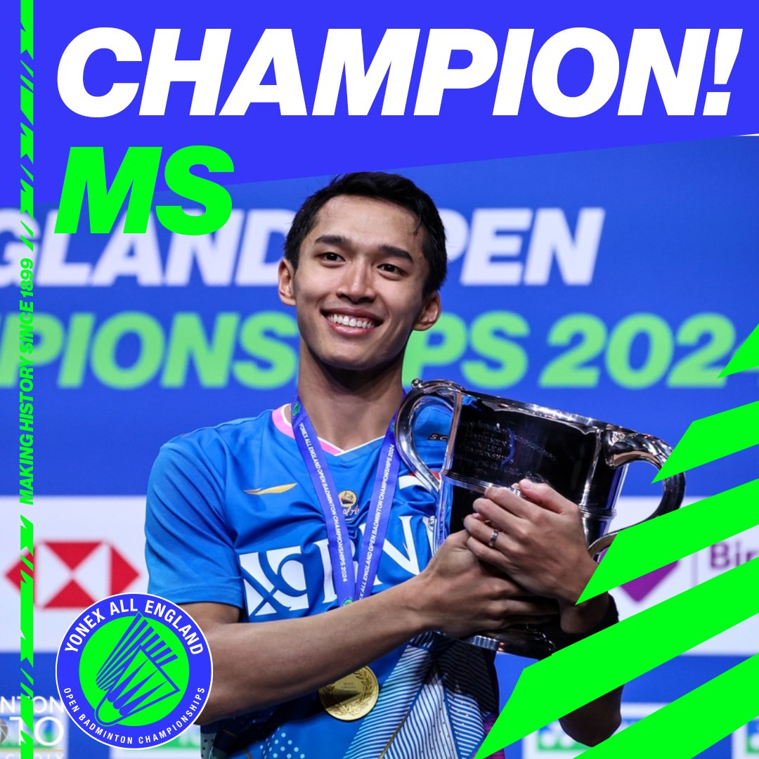 💚 🏆 MS YONEX All England Champion 🏆 💙