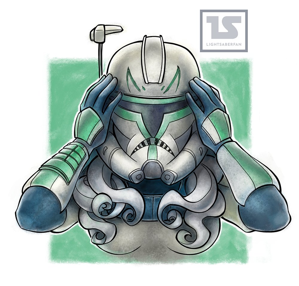 Hoy comparto con vosotros algo un poco distinto, el avatar que empezaré a utilizar. 
Hasta ahora había cogido uno de mis dibujos de Crosshair ya que no sabía si iba a continuar haciendo contenido de esta temática mucho tiempo pero la verdad es que le he pillado el gustillo. XD