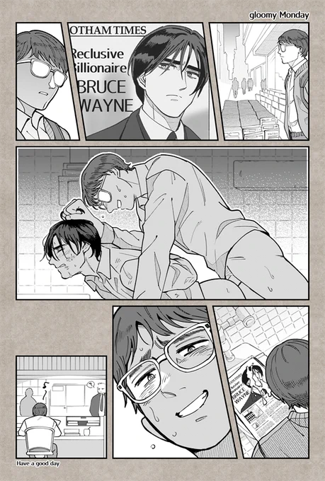 🔞riddlebat
gloomy Monday
憂鬱な月曜日 