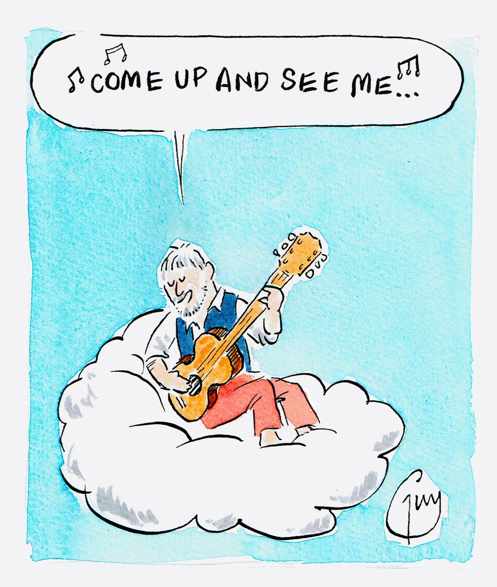 My other cartoon for Monday's <a href="/MetroUK/">Metro</a> #RIPSteveHarley
