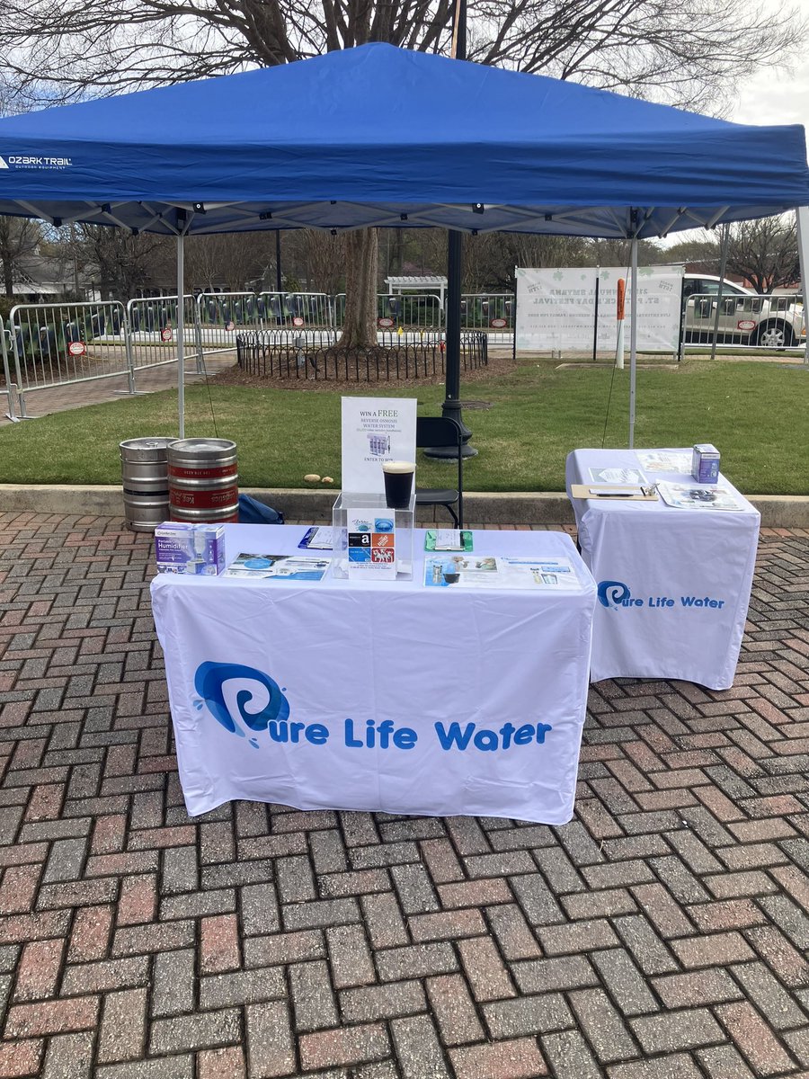 0PureLifeWater0's tweet photo. Second day of @AtkinsPark St. Patrick’s Day Fest!  #Slainte  @AtlantaHomeShow @dirtysouthyoga @BBBAtlanta @DrJoeEsposito @Alive_Expo https://t.co/V3nxSoMNST