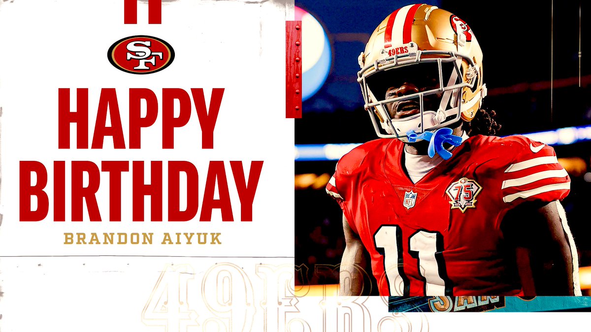 49ersSportsTalk's tweet photo. HAPPY BIRTHDAY @THE2ERA  🎂 🎈 

I have an idea of the perfect birthday gift, the #49ers should pay the man! 💰 https://t.co/TKwixEr0YF