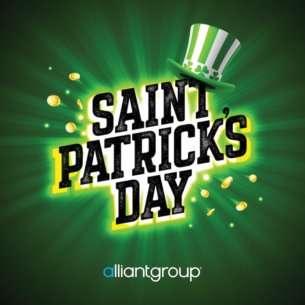 alliantgroup's tweet photo. Happy #StPatricksDay from alliantgroup! 🍀On this lucky day, may your pockets be heavy and your tax returns be light. #LuckOfTheIrish https://t.co/nId1uD1by9