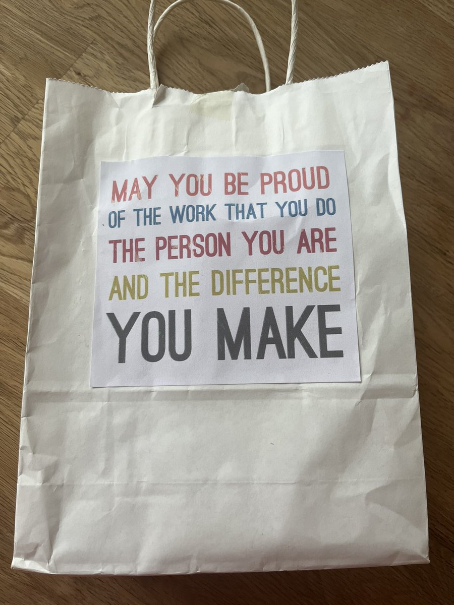 FoleyPAcademy's tweet photo. We have a mystery ‘gift giver’ at Foley Park - someone has been so thoughtful and has prepared mystery bags for staff across school.  It has definitely put a smile on everyone’s face! 

Thank you 🙏 to our mystery fairy. 
#teamfoley #wellbeing #unity https://t.co/5pXtugIgRE