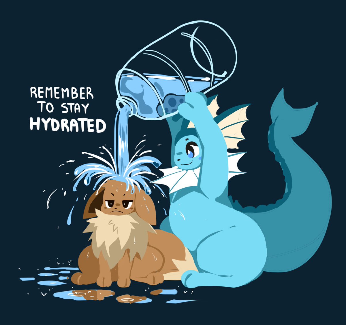 if you are reading this, drink some water

#eevee #vaporeon
