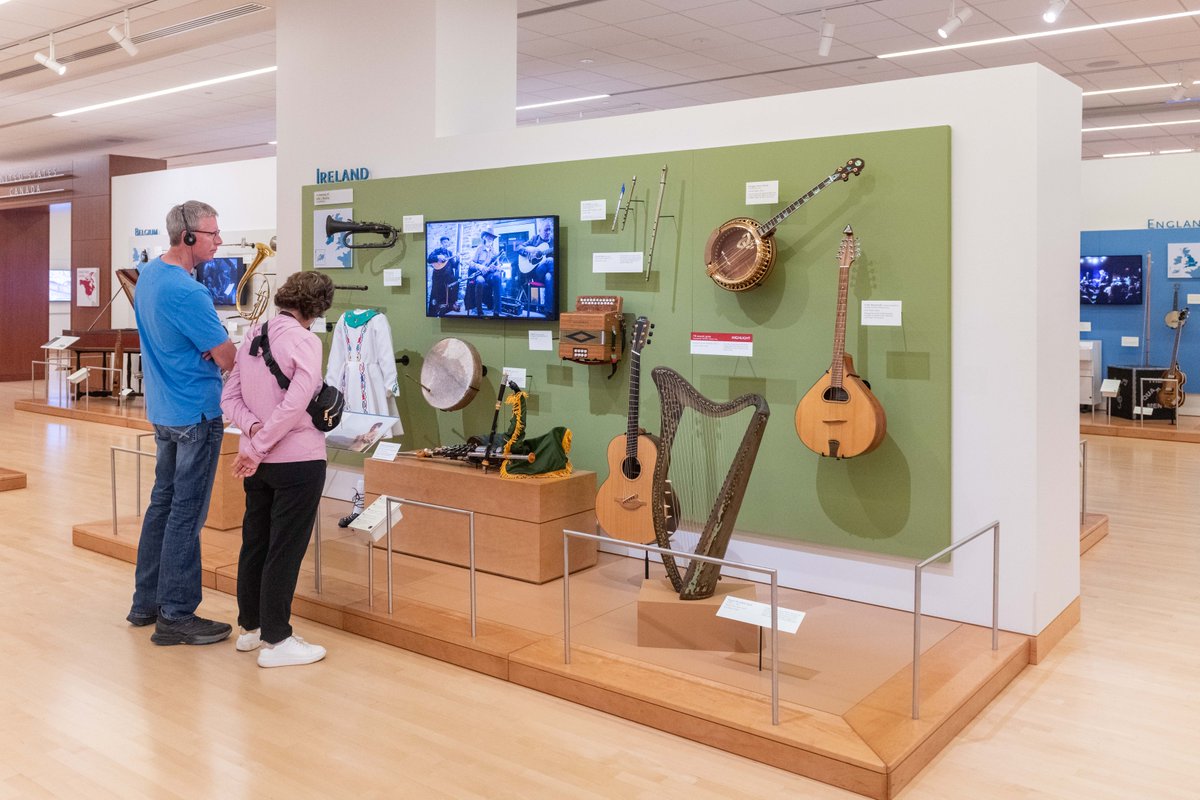 Happy St. Patrick’s Day! 🍀 Celebrate Ireland’s rich musical history at MIM. We’re open from 9 a.m. to 5 p.m. Buy tickets: mim.org/museum-admissi…