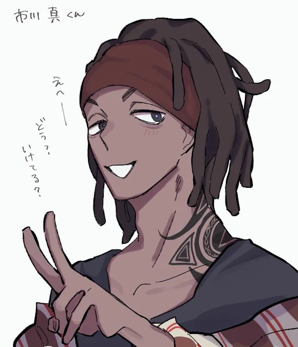 絵を描いて無さすぎてお絵描きの仕方忘れてたので自探索者でリハビリした 