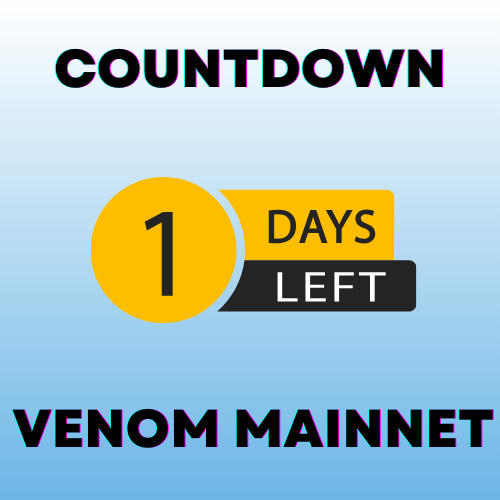 media_sui's tweet photo. JUST ONE DAY💞

Simple to comment your #Venom wallet address👇