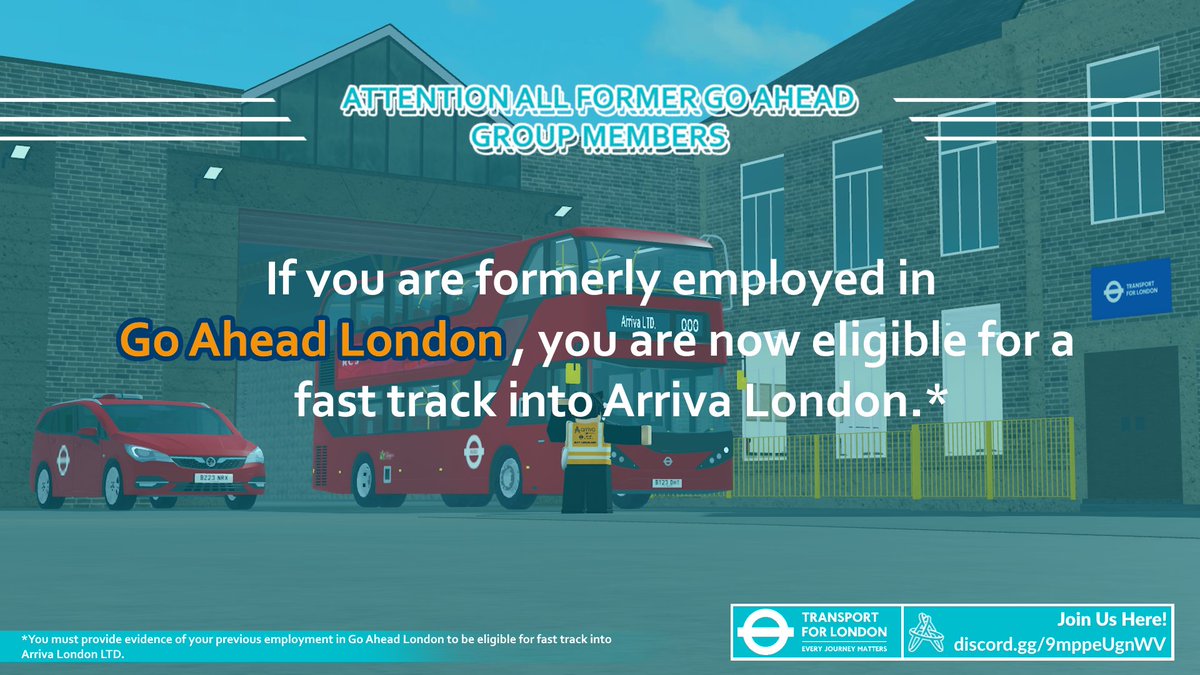 With the sudden departure of Go Ahead London, We have opened a refreshing opportunity to continue their career within the transport industry. Former GAL members are now able to apply for our fast-track program by providing evidence of your former employment in Go Ahead London! 🚌