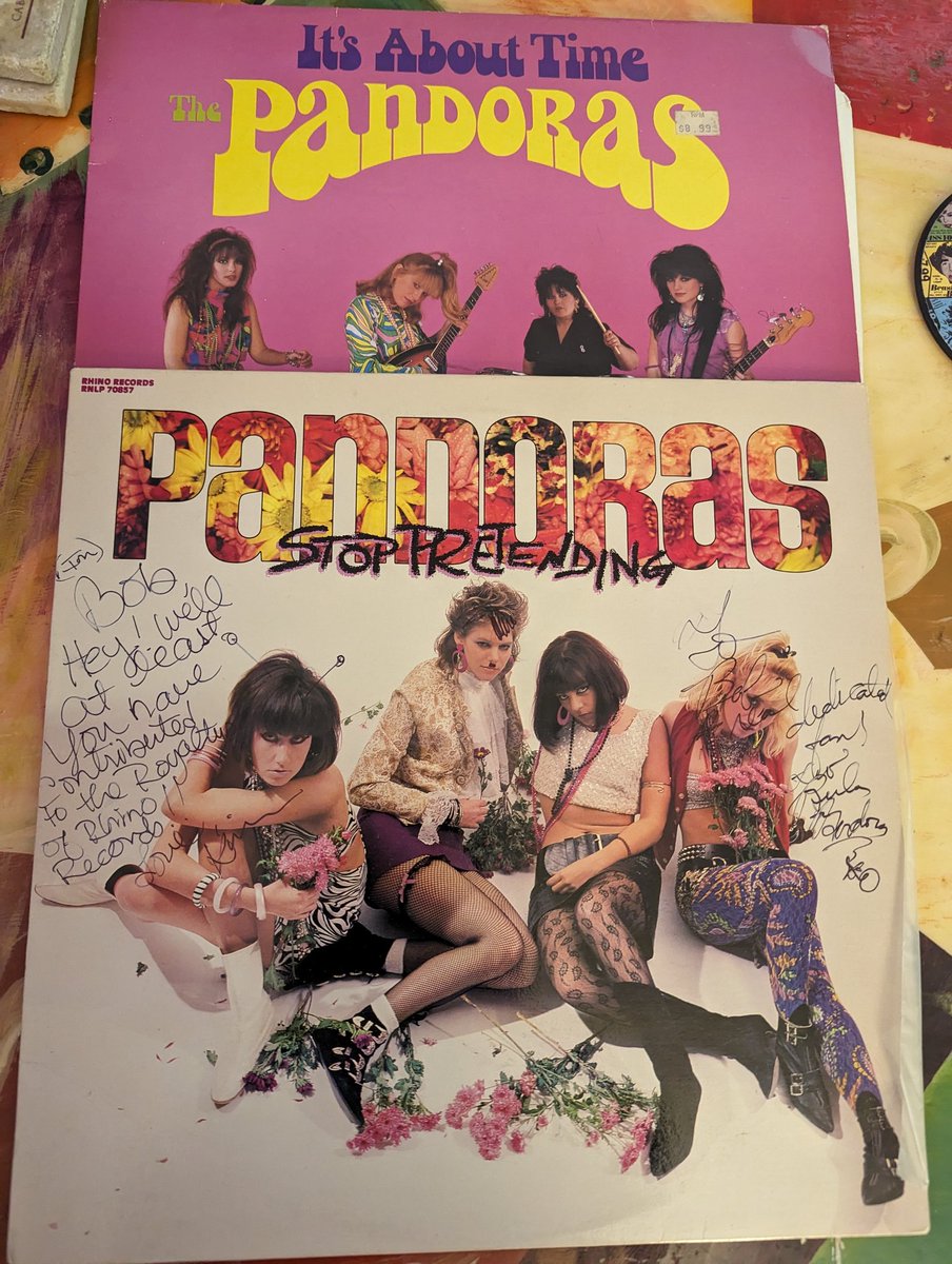 Nice to hear @StevieVanZandt talk about Paula Pierce, leader of The Pandoras on @SIRIUSXM @littlesteven_ug. The lifetime of the band and Paula was too short. Saw them in the 80's in Dallas. Have listened to Stop Pretending many times on LP and CD. #music #80smusic