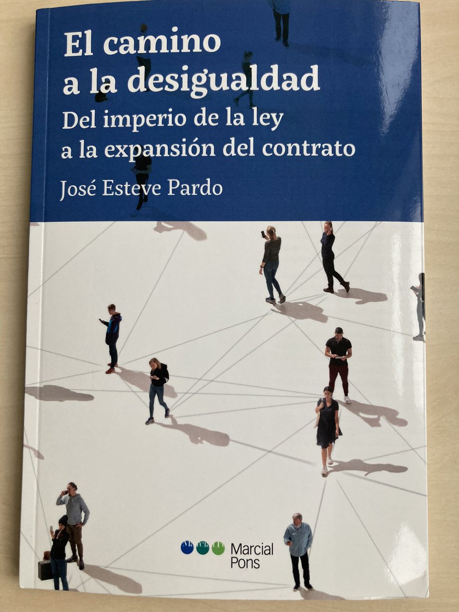¿El triunfo del contrato sobre la ley? Reseña del Prof. Jean-Bernard Auby sobre el libro El camino a la desigualdad de J. Esteve Pardo <a href="/marcialpons/">Marcial Pons Librero 📚</a> <a href="/chemins_publics/">Chemins Publics</a> 
Le triomphe du contrat sur la loi ? A propos d’un livre de José Esteve Pardo

chemins-publics.org/articles/le-tr…