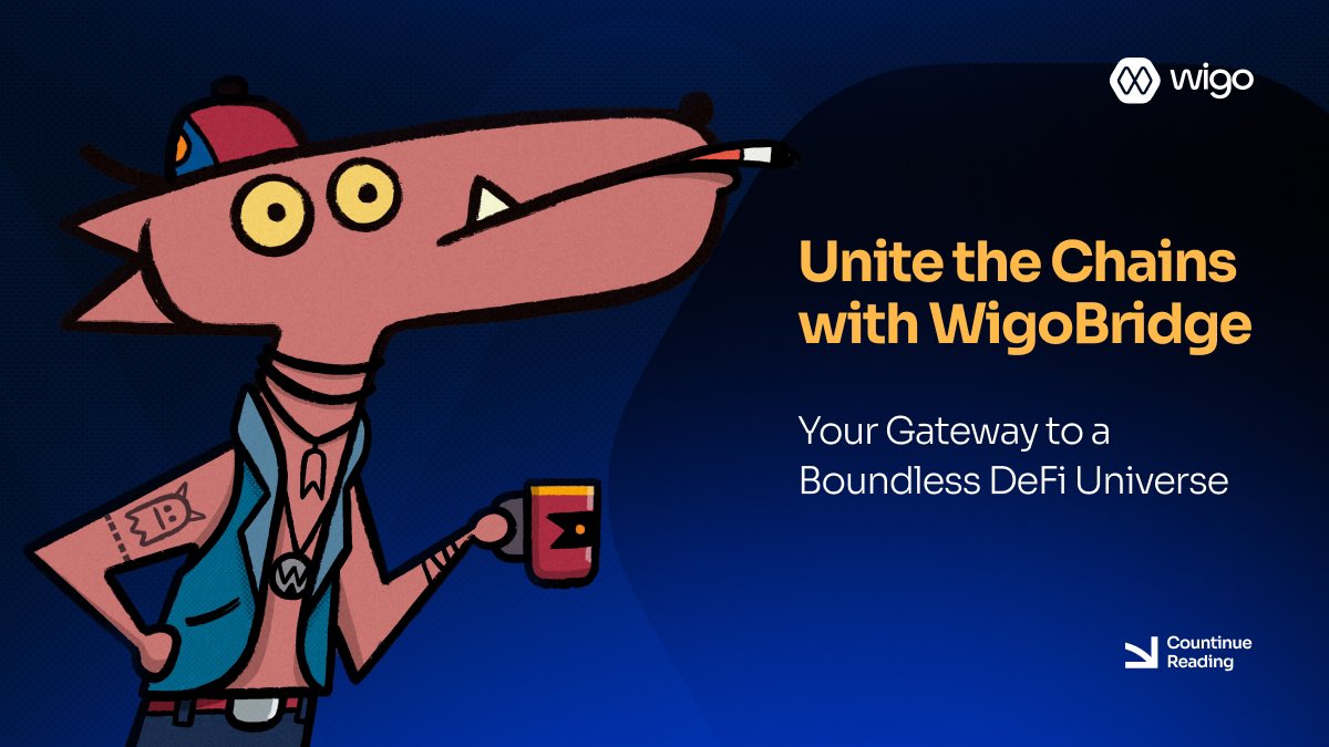 0xDeFive's tweet photo. 🌉 Step into the future with WigoBridge!

Advanced cross-chain technology, powered by Axelar, connects you to the limitless possibilities of DeFi, breaking down the barriers between blockchains.

Explore Now: https://t.co/S6obSY9bzk

$FTM $WIGO https://t.co/rOIicFzZSF