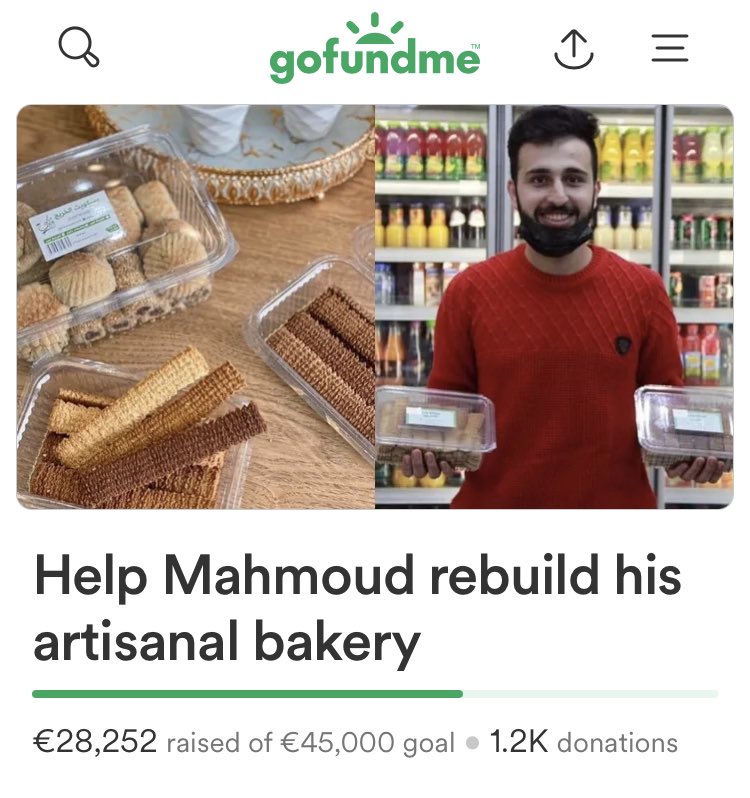 nikoco_alt's tweet image. as i speak to mahmoud now, he is still 7k away from his goal of 35k and sitting in a tent in a zoo. 

for 21 days, he was detained with a blindfold over his eyes and his hands behind his back. please share, and help him get his life back!! 

gofund.me/5e06ccad
