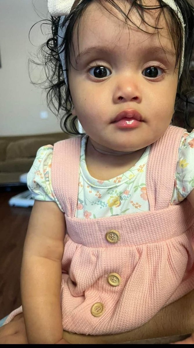 LeeAnnMcGuire3's tweet photo. I'm not on here much since my great grandchild was born. She has been so much fun to be around. I can't believe she will be 8 months old tomorrow. #MsEmi https://t.co/D2sU0IppsM