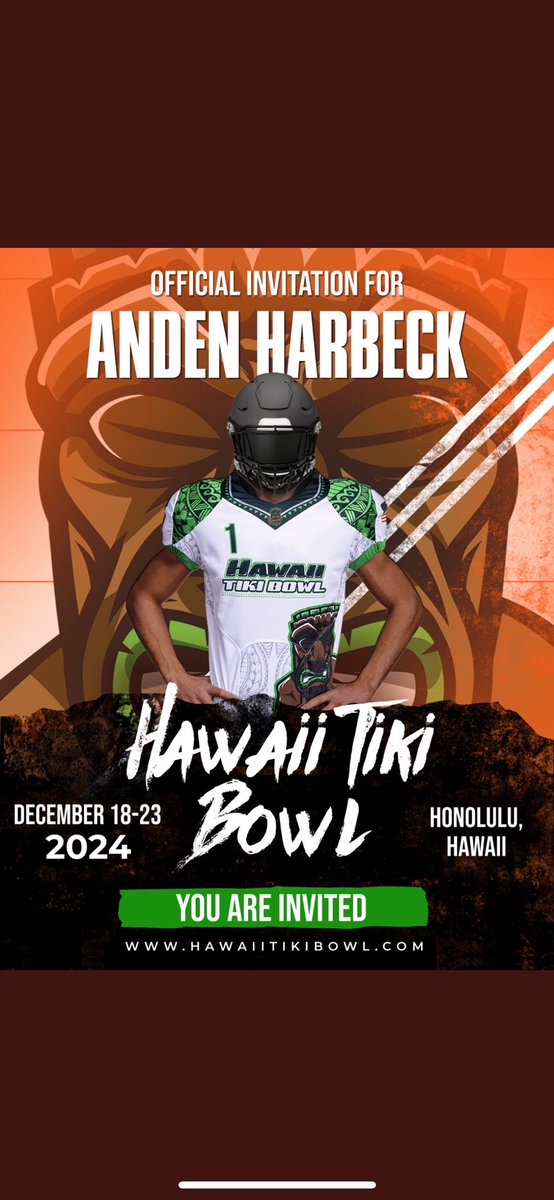Thank you <a href="/HawaiiTikiBowl/">Hawaii Tiki Bowl</a> for the invitation to play in the tiki bowl! 🙏
