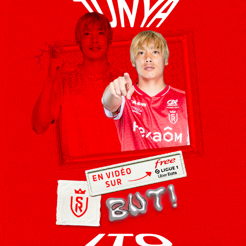 StadeDeReims's tweet photo. ⏱ 79’ [2-1]

⚽️ BUUUT ! Mais quelle percée de Junya Ito 😱 L'attaquant japonais inscrit un magnifique but qui permet aux Rémois de reprendre l'avantage ! 💪🔴⚪️

#SDRFCM #GoSDR